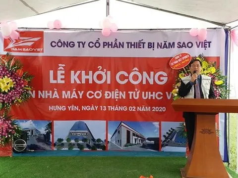 Khởi công xây nhà máy cơ điện tử UHC Việt Nam 100 tỷ
